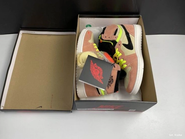 Air Switch Jordan HighQuality 820 Peach High CW6576- 1 0113